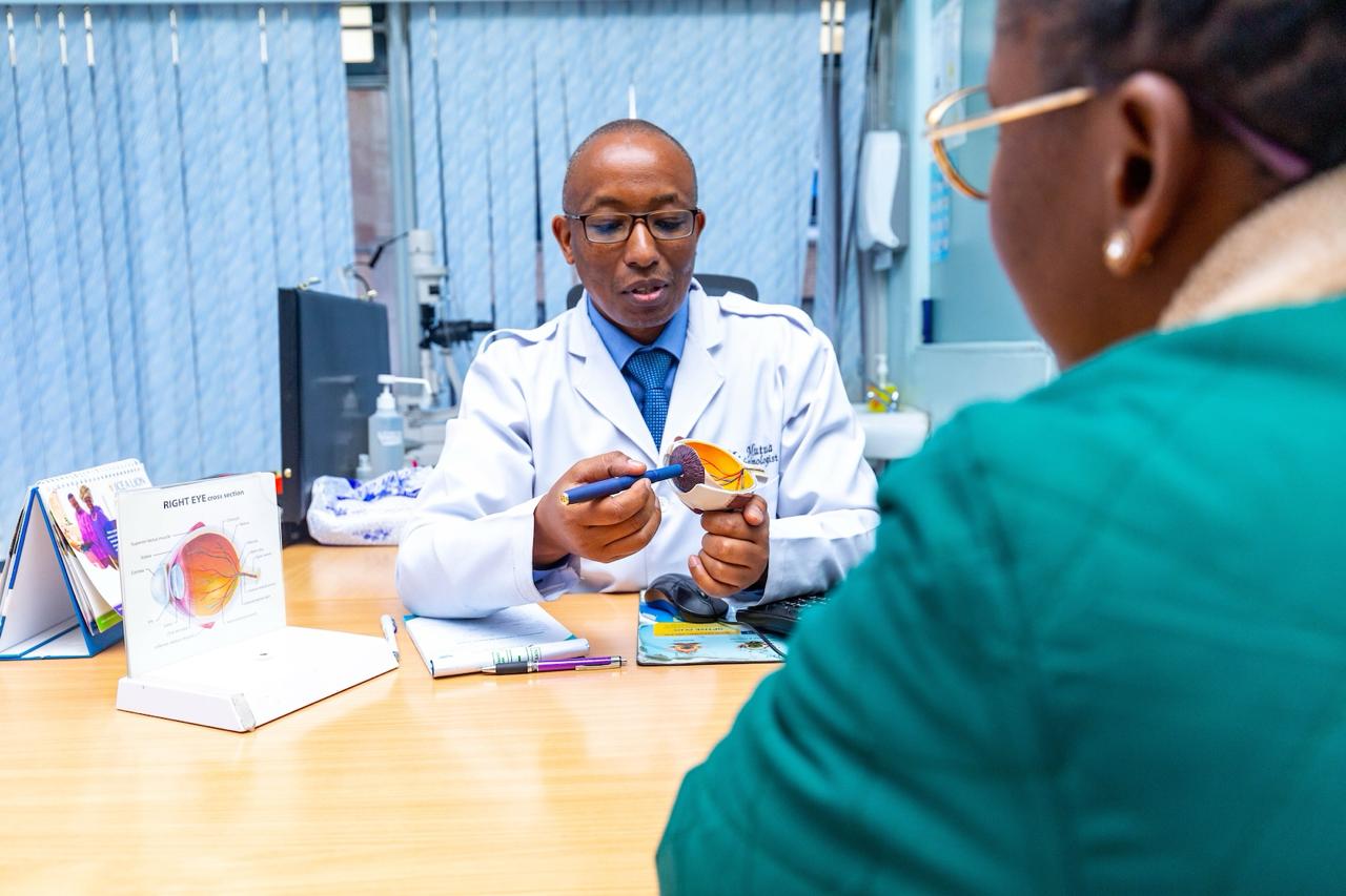 Dr. Mukiri - Ophthalmologist